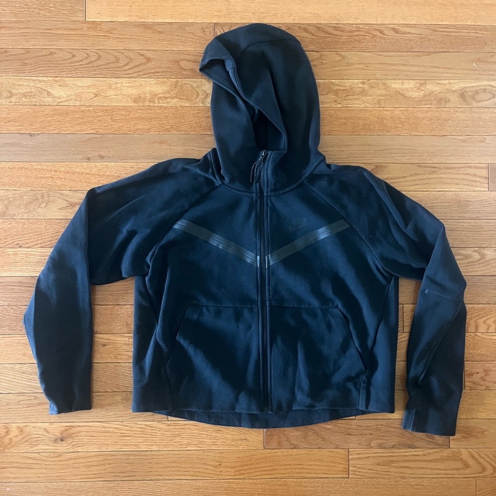 Nike cropped zip up